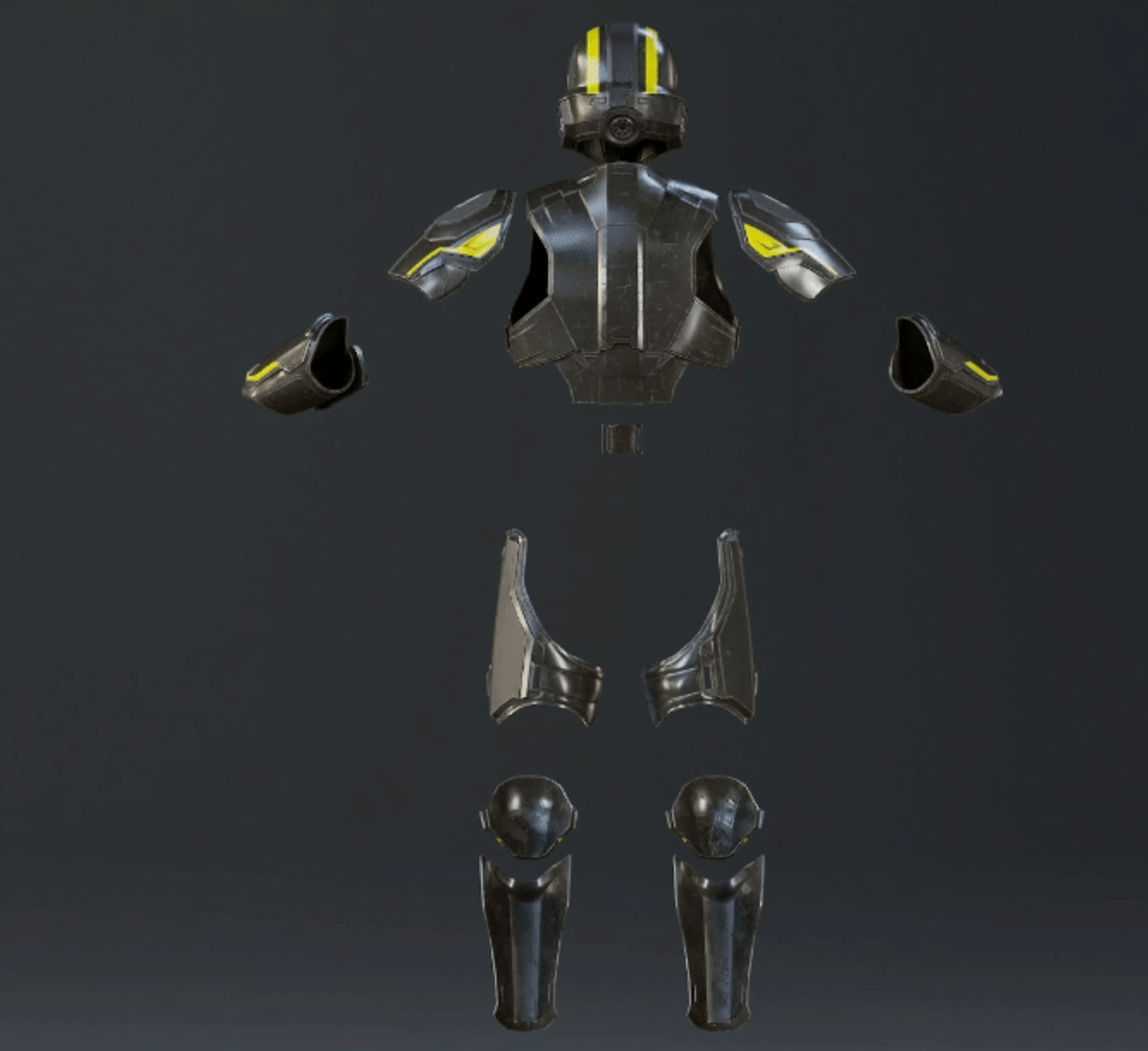 FITTED TO YOU Helldivers 2 inspired B-01 full head to toe armor