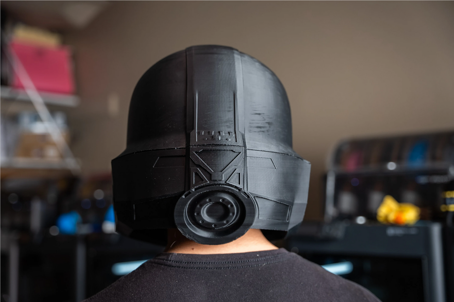 FITTED TO YOU HellDivers 2 B-01 Black Cosplay Helmet