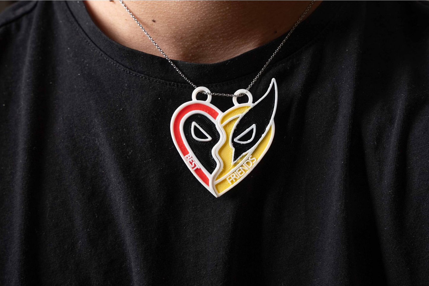 Deadpool & Wolverine Necklace/Keychain