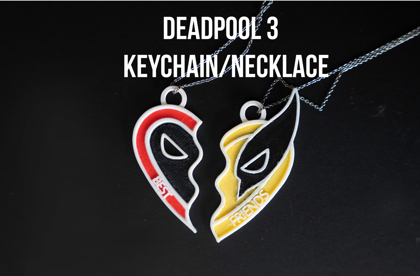 Deadpool & Wolverine Necklace/Keychain